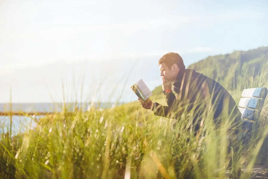 Photo personal development books reading