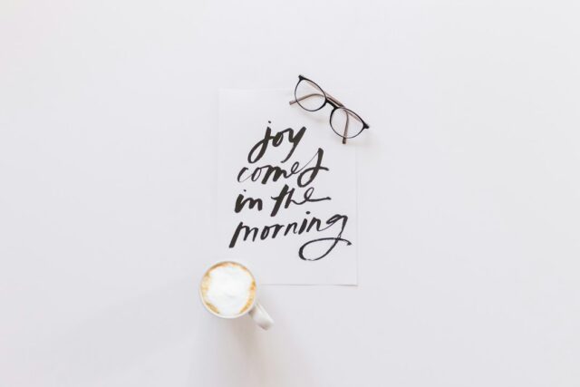 Photo Ikigai motivation morning routine